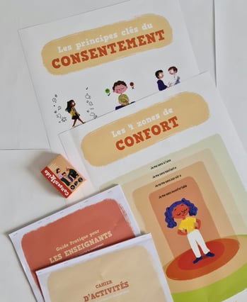 Kit pédagogique enseignants jeu consentement