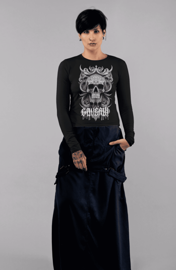 Estilo e moda: Camisa de caveira da Cavérik para os amantes da moda alternativa.