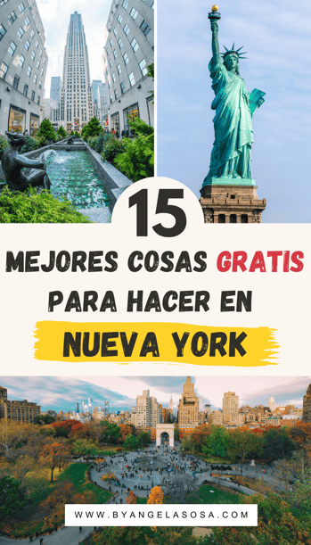15 Mejores cosas gratis para hacer en Nueva York