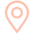 Icone localisation rose