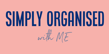 Simply Organised with M.E. logo