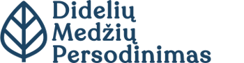 Persodink medį - didelių medžių persodinimas logo