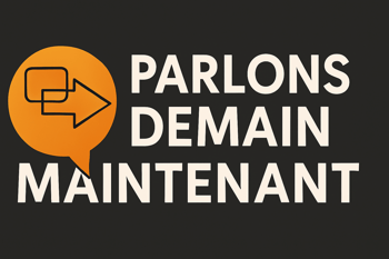 LET'S TALK TOMORROW NOW logo