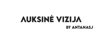 Auksinė vizija logo