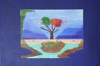 Les saisons. 24x33cm.