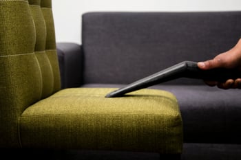 sofa vacuuming