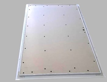 Alçapão com tampa de gesso para forro de Drywall. Trapdoor, Alçapão metálico, Alçapão com tampa.