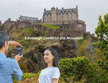 Edinburgh Castle on the Mountain