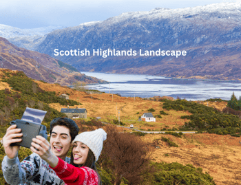 Scottish Highlands Landscape