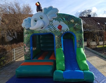 Hüpfburgverleih - Elefant