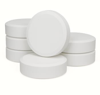 pastillas de hipoclorito de calcio y tricloro