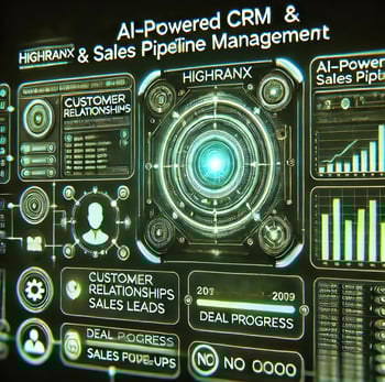 HighRanx AI-powered CRM sales pipeline for lead tracking, automation, and business growth.