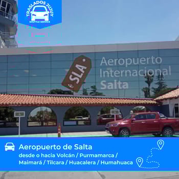 Traslado desde el aeropuerto de Salta