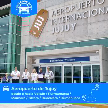 Traslado desde el aeropuerto de Jujuy