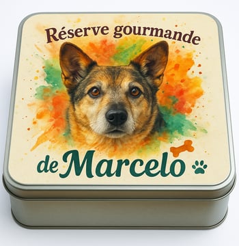 Boite personnalisée Marcelo