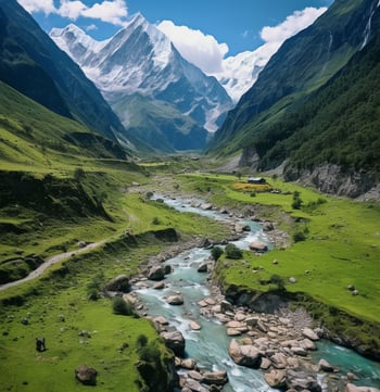 Kedarnath Wildlife Sanctuary in India