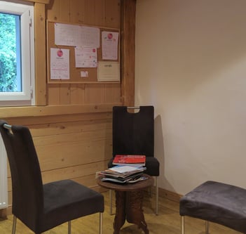 Salle d'attente du cabinet MJM