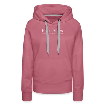 a pink hoodie with the words here's a picture of a woman '