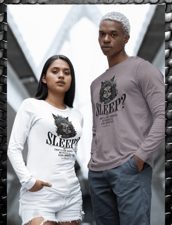 vivid calm designs, side gig club, Sleepless Hustle: No Sleep, Just Side Gigs, black cat