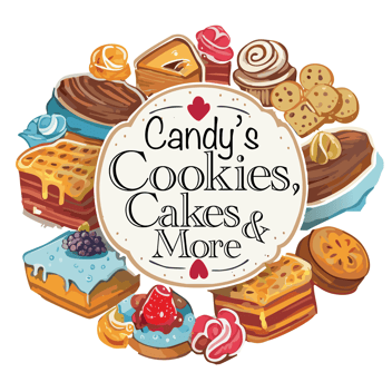 Candy's Cookies, Cakes & More logo