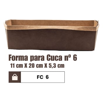 Forma de papel para Cuca