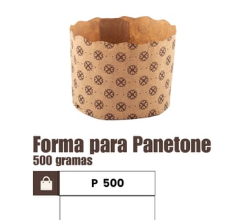Forma para panetone 