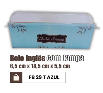 Embalagem de papel forneável com tampa