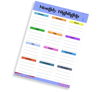 a highlight planner