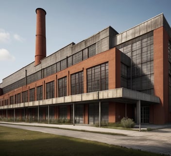 Site industriel, bureau et fabrication