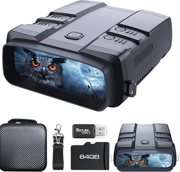 Night Vision Binocular with owl in it