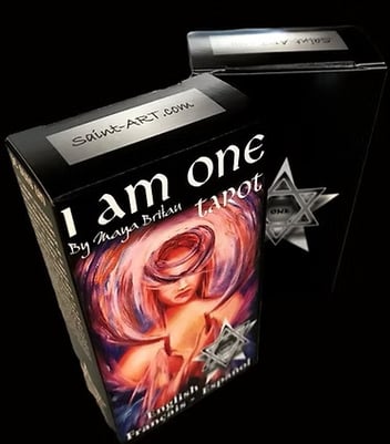 Psychic Readings tarot Los Angeles I Am One Tarot Deck 78 Cards by Maya Britan