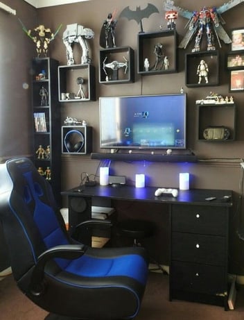chambre geek gamer