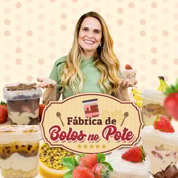 Curso de confeitaria Fábrica de Bolos no Pote com isis alvarez faça renda extra em casa com bolos de pote