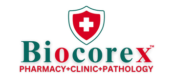 Biocorex  India's 1st Healthcare Concept Medical Franchise logo