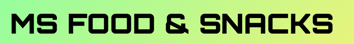 Ms food & Snacks logo