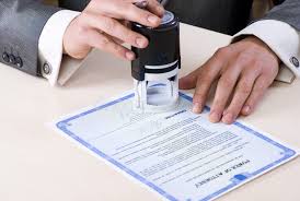 Notary for apostille services