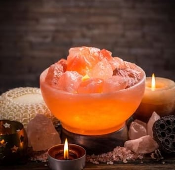 Light from Himalayan Salt
