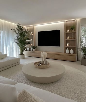 A living room space 