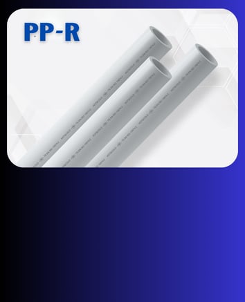 Стандардна PPR цевка за водовод и греење, со големина од dn20-110 mm во PN16, PN20, PN25, сива / бел