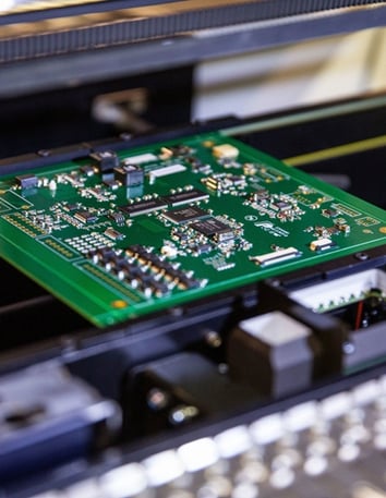 Parts and components in Electronics Manufacturing with Omini for precise PCB assembly solutions.