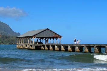 Hanalei Pier in Kauai