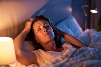 Woman struggling with menopause hot flushes, supported Green Leaf Hypnotherapy, Lancing, West Sussex