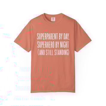 a t - shirt that says, super hero, super hero, super hero,