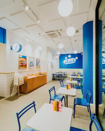 hamburgueseria flipa el burger bar del barri en sant marti barcelona