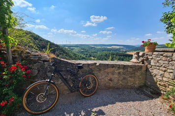 Rheinhessen, Altenbaumburg, Mountainbike