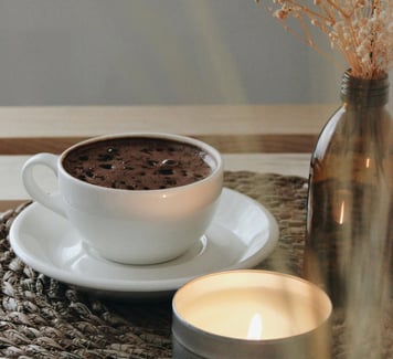 wax, candle, wick, tin