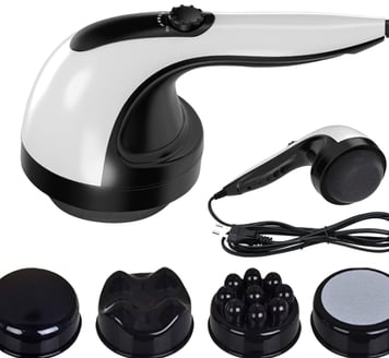 Appareil Massage Anti Cellulite Electrique Sculptural Circulaire , Livré avec 4 Accessoires, Convien