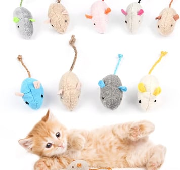 Mini souris en peluche
