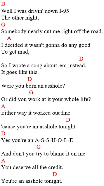 August Campbell / guitar chords