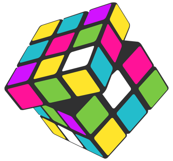 Fun 80s T-shirt decoration and detailing logo